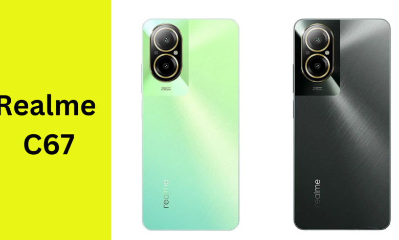 Realme C67 Budget King unveiled with speed and style